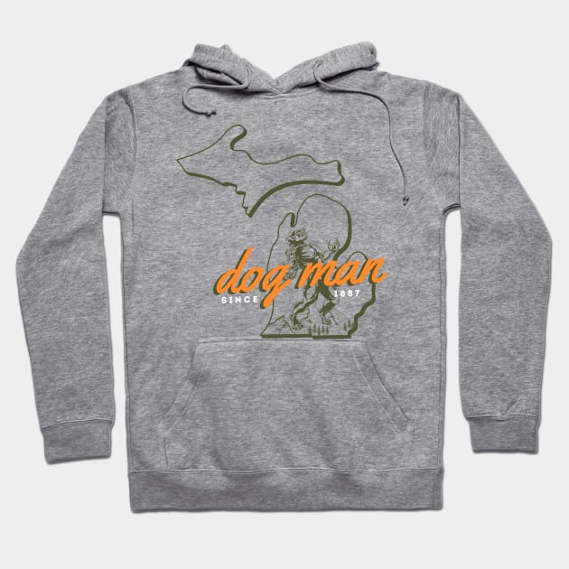 DOG MAN Hoodie by Paranormal Almanac